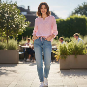 1 pcs ( Style-16 ) Women’s Ladies ¾ Sleeve Soft Floral Casual Top Dress